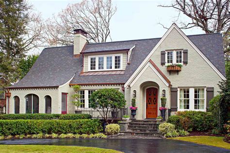 tudor house colors|tudor style exterior colors.